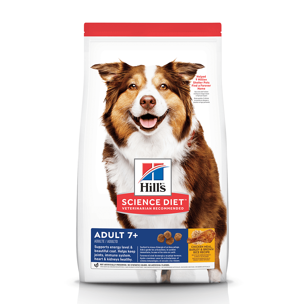 Hill's Science Diet Adult 7+ Dry Dog Food: Senior Dog Health Formula