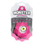 Monster Treat Ball: Durable Pink Rubber Dog Toy for Engaging Play & Treats