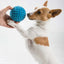 Aussie Dog Indestructible Blue Rubber Catch Ball for Active Dogs
