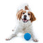 Aussie Dog Indestructible Blue Rubber Catch Ball for Active Dogs