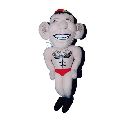 Durable Tony Abbott Pet Chew Toy: Hilarious Political Satire for Dogs