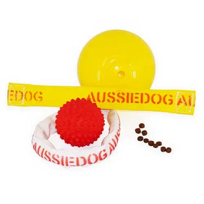 Aussie Dog Puppy Pack Medium: Durable Toys for Growing Medium Dogs