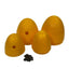 Large Aussie Dog Footy Feeder: Durable Enrichment Toy for Active Dogs