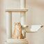 Michu Luna Multi-Layer Solid Wood Cat Nest Tree
