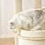 Michu Luna Multi-Layer Solid Wood Cat Nest Tree