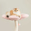 MICHU Fairy 4‑Tier Designer Flower Cat Tree – Deluxe