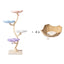 MICHU Fairy 4‑Tier Designer Flower Cat Tree – Deluxe