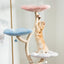 MICHU Fairy 4‑Tier Designer Flower Cat Tree – Deluxe