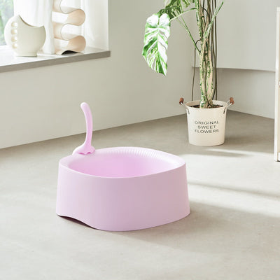 Michu Macaron Extra Large High Edge Open Cat Litter Box