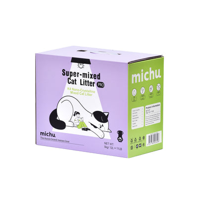 Michu Mixed Tofu Cat Litter Pro Gen2 5kg Value Box