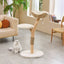 Michu Premium Real Wooden Cat Tree Medium Spacious Australian Feline Haven