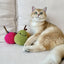 Michu Silver Vine Catnip Plush Toy Trio – Onion, Pear, Avocado