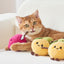 Michu Silver Vine Catnip Plush Toy Trio – Onion, Pear, Avocado