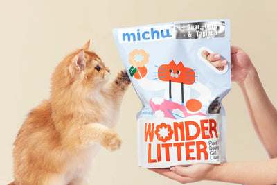 Michu Wonder Plant-Based Automatic Box Friendly Cat Litter 2.5kg