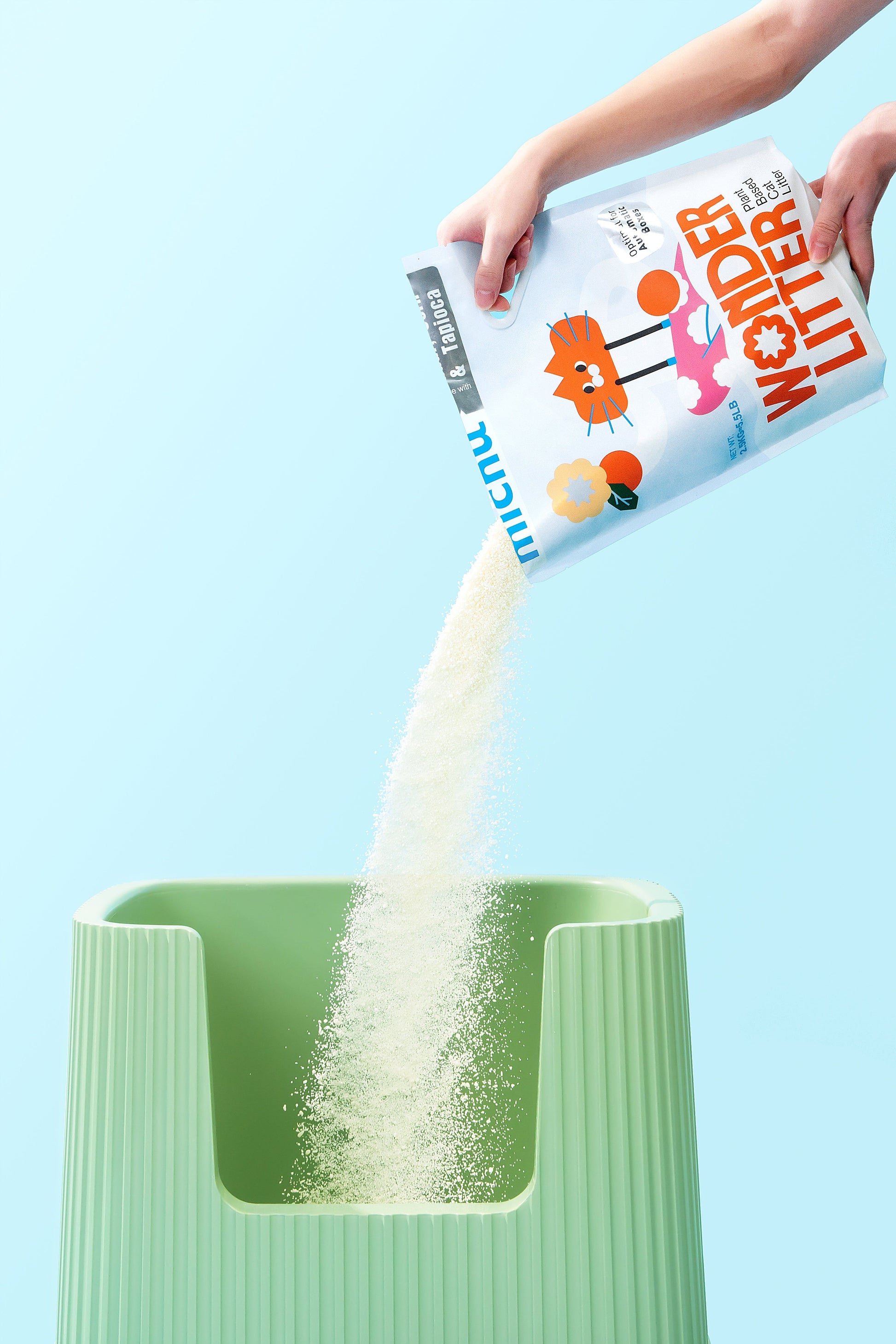 Michu Wonder Plant-Based Automatic Box Friendly Cat Litter 2.5kg