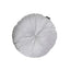 Soft Cozy Round Cat Litter Box Mat Grey White
