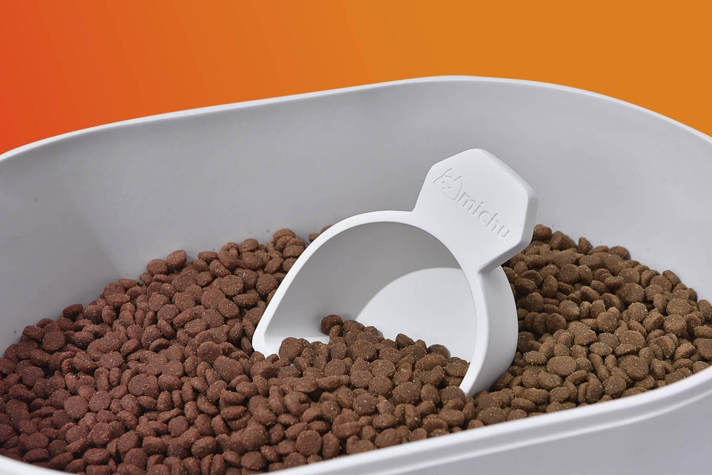 Michu Diatomaceous Earth Cat Food Scoop – Hygienic Moisture‑Control Spoon