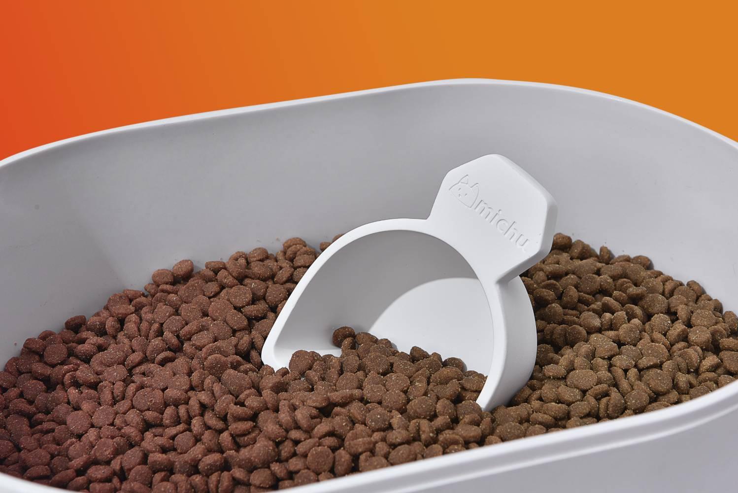 Michu Diatomaceous Earth Cat Food Scoop – Hygienic Moisture‑Control Spoon
