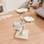 MICHU Iris Deluxe 3‑Tier Designer Flower Cat Tree
