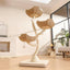 MICHU Iris Deluxe 3‑Tier Designer Flower Cat Tree