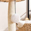 MICHU Ivy Cat Tower Deluxe 4-Tier Designer Tall Cat Tree
