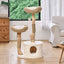 Michu Premium Large Real Wood Cat Tree Spacious Scandinavian Design