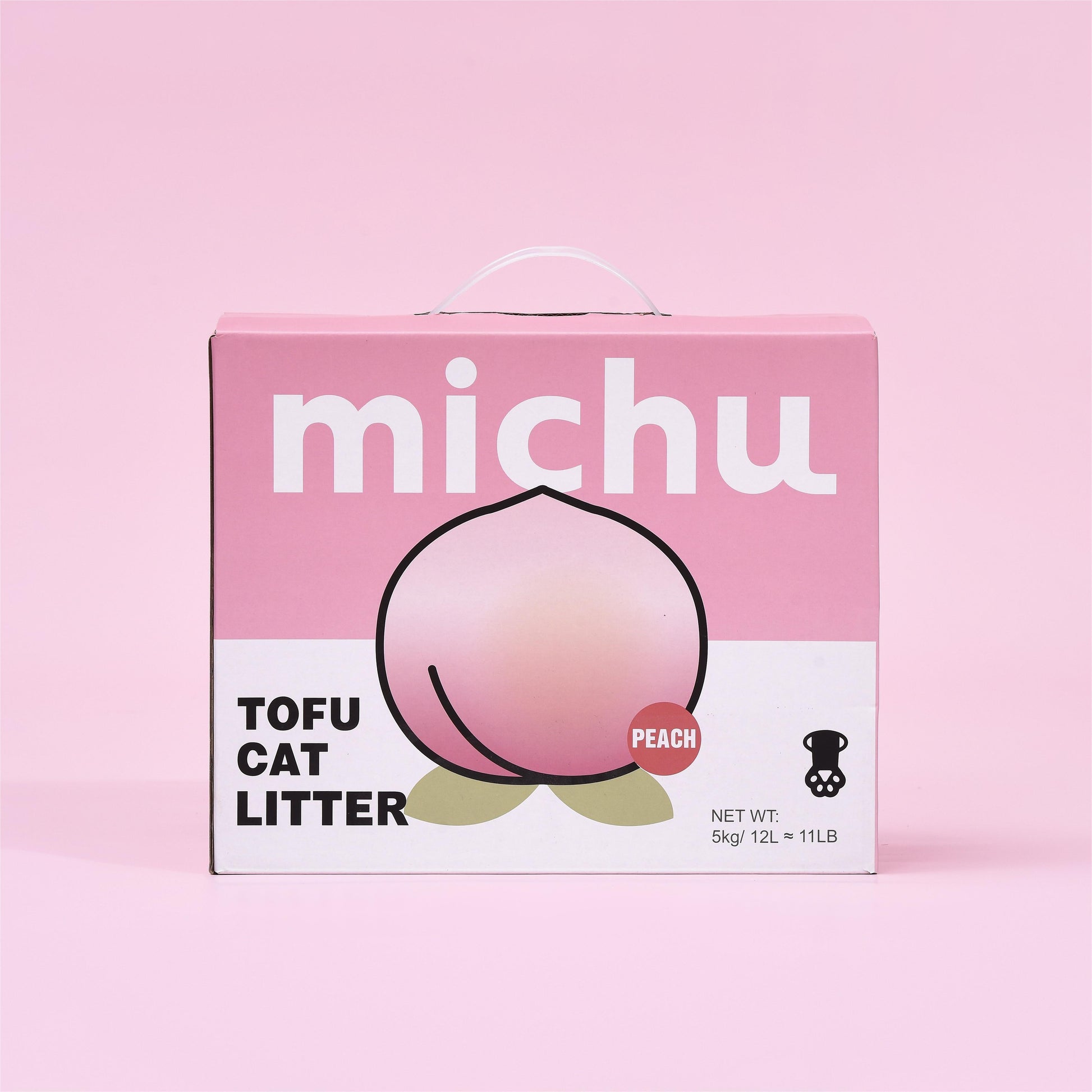 Michu Natural Clumping Tofu Cat Litter 5kg Value Box