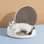 Michu XL Castle Semi-Closed Cat Litter Box with Scratch Pad