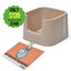 Michu XXL BoBa Deluxe Cat Litter Box – Spacious High‑Wall Design