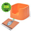 Michu XXL Coral Deluxe Cat Litter Box – Spacious, Stylish & Odour‑Control