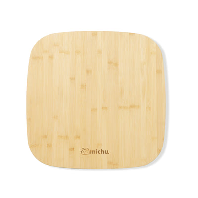 Michu XXL Deluxe Bamboo Cat Litter Box Lid with Storage