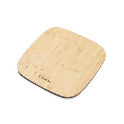 Michu XXL Deluxe Bamboo Cat Litter Box Lid with Storage