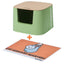 Michu XXL Sage Deluxe Spacious Cat Litter Box