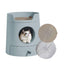 Michu XL Castle Semi-Closed Cat Litter Box with Scratch Pad