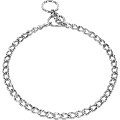 Herm Sprenger Satin Chain Collar 2.5mm: Gentle, Durable, Secure Dog Training