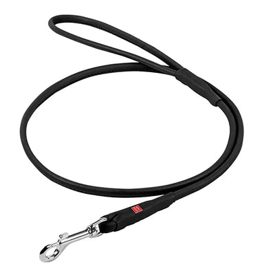 Premium Soft Leather Dog Leash for Small Breeds - Durable & Comfortable