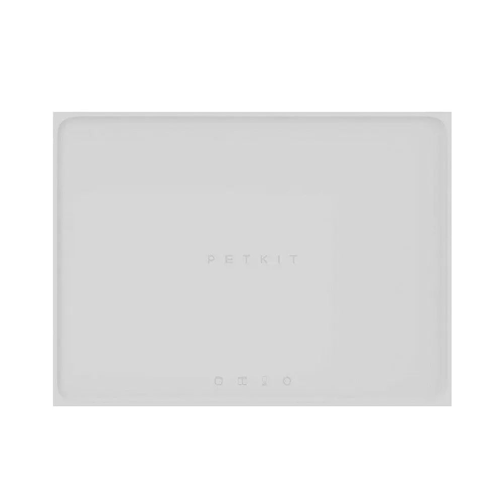 Petkit Pet Spillproof Mat Grey: Non-Slip, Easy Clean Feeding Mat for Pets