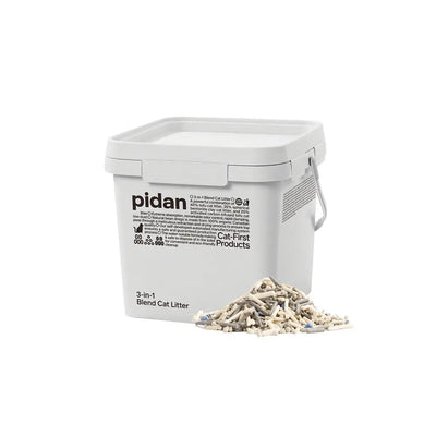 Pidan 3-in-1 Mixed Cat Litter: Odour Control, Fast Clumping, Low Dust, 5.2kg Bag