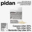 Pidan Cassava Tofu Bentonite Cat Litter 2.4kg - Odour Control, Clumping, Eco-Friendly