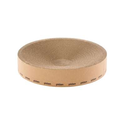 PiDan Round Cat Scratcher: Durable Cardboard, Eco-Friendly, Fun Play Area