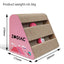 Zodiac Triangle Cat Ball Scratcher: Watermelon, Interactive Play and Health