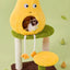 Pear Shaped Cat Scratching Post & Bed: Ultimate Comfort for Playful Felines