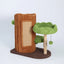 CMisstree Two-Level Tree Hollow Solid Wood Cat Tree for Playful Felines