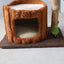 CMISSTREE Single-Level Tree Hollow Solid Wood Cat Tree - Sturdy & Durable