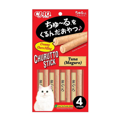 CIAO Churutto Stick Maguro Formula CS-121: Delicious Tuna Treat for Feline Friends