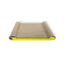 Zodiac Yellow Cat Scratcher: Durable Cardboard Vertical Post with Play Ball