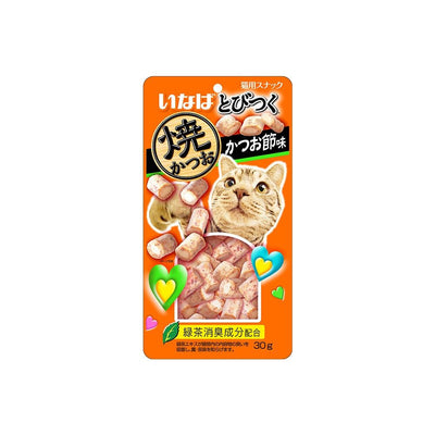 CIAO Soft Bites Tuna Chicken Dried Bonito Flavour Cat Treats 25g