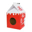 Zodiac Cat Scratcher Milk Box: Pink, Durable, Fun, Cozy Hideaway for Playful Felines