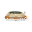 Zodiac Sofa Cat Scratcher: Durable Brown Corrugated Cardboard Lounge for Felines