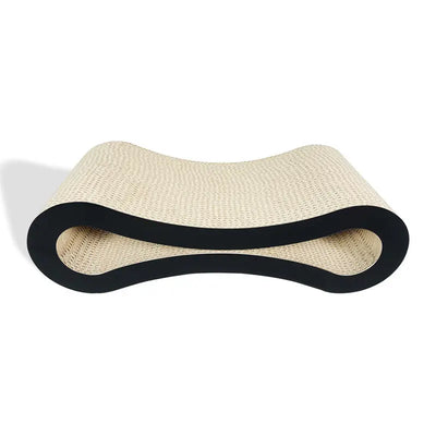 Zodiac Cat Scratcher Deluxe: Tall, Durable, Sisal Post, Plush Bed, Play Ball